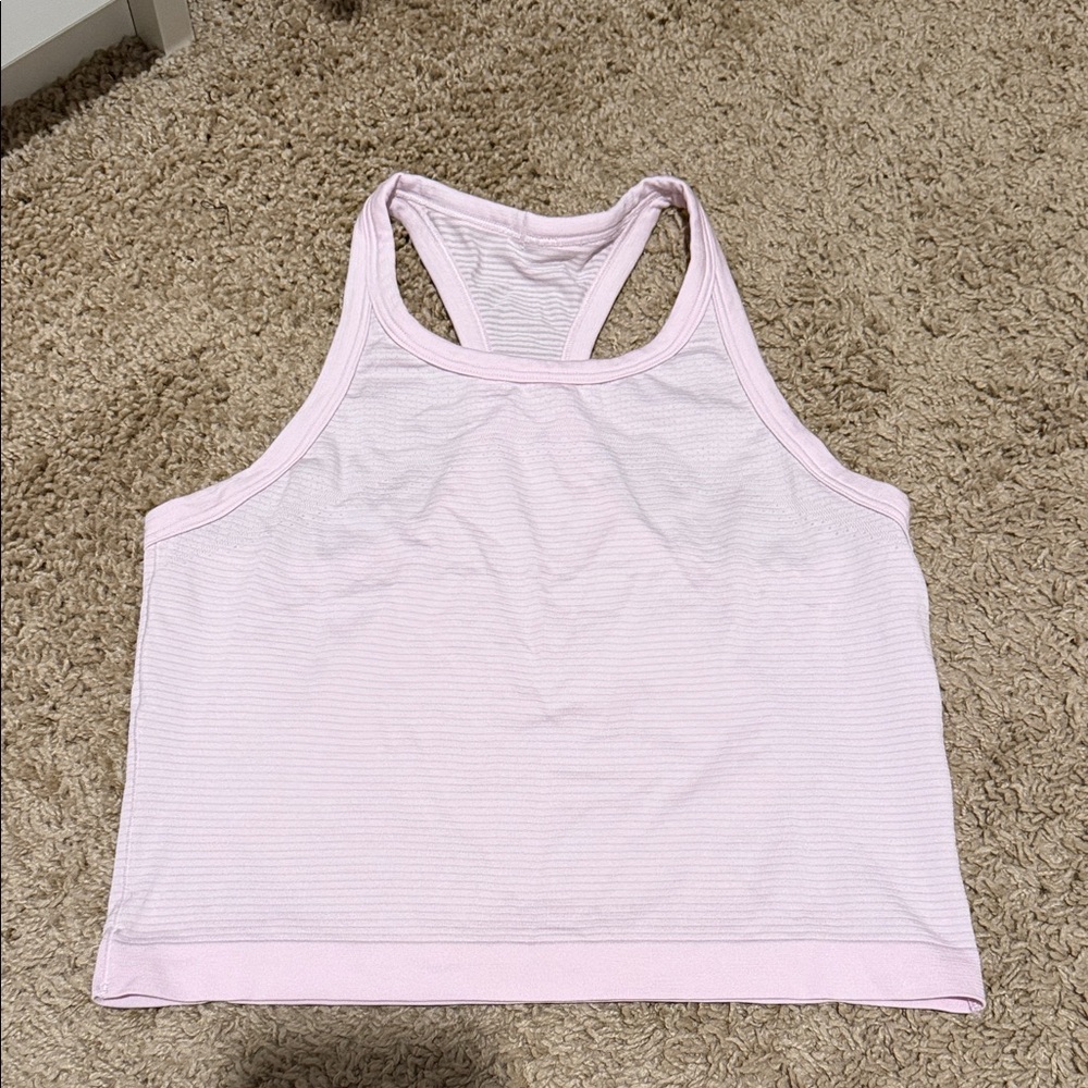 lululemon athletica Light Pink Tank Top